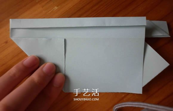 带盖子爱心盒子的折法 情人节爱心盒子折纸 -  www.shouyihuo.com