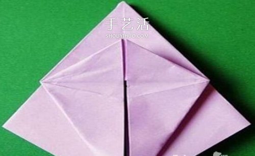 玫瑰百合礼品盒折纸 情人节完美包装盒的折法 -  www.shouyihuo.com