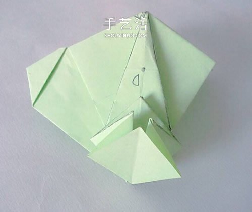 玫瑰百合礼品盒折纸 情人节完美包装盒的折法 -  www.shouyihuo.com