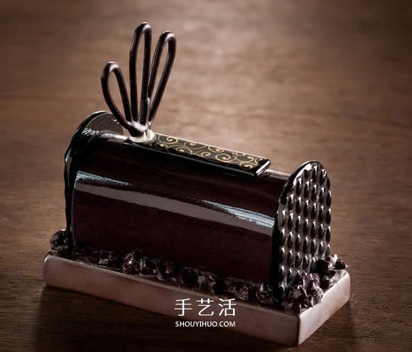 精致宛如高级法式甜点 陶瓷玻璃工艺品模型图片 -  www.shouyihuo.com