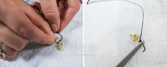 铜线手工制作小手链 小清新铜线手链的做法 -  www.shouyihuo.com