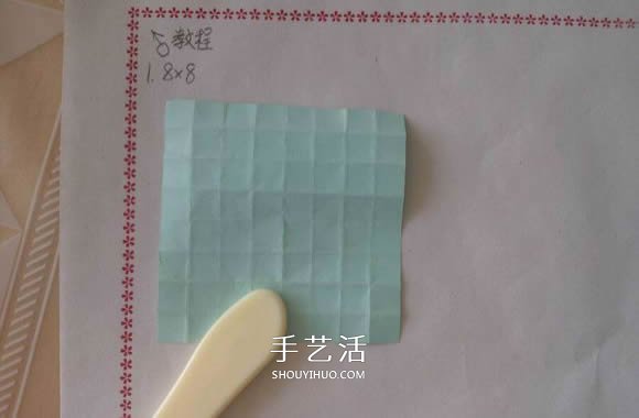♂♀男女图标折纸图解 还可以当可爱戒指用 -  www.shouyihuo.com