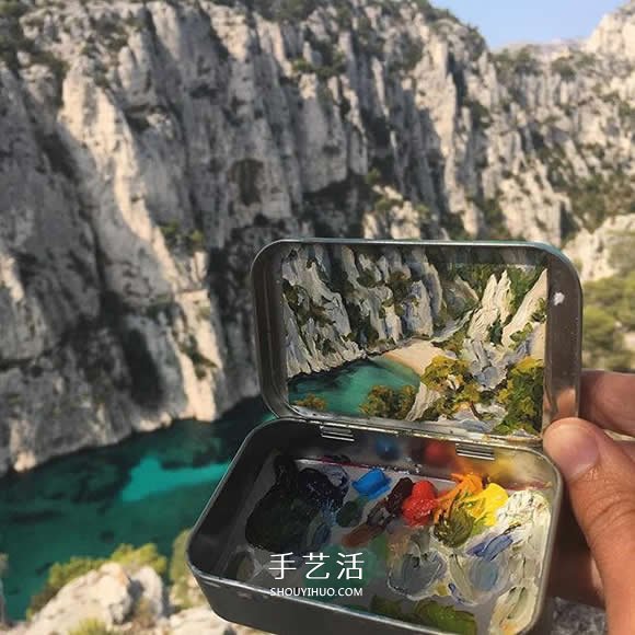 薄荷糖铁盒里的油画世界 把最美风景打包带走 - www.shouyihuo.com