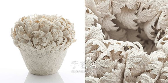 感受手作的精巧 以花草形象堆迭出立体瓷器 -  www.shouyihuo.com