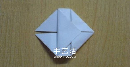 心形信纸的折法图解 简单爱心信纸怎么折 -  www.shouyihuo.com