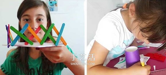 纸杯笔筒制作方法图片 幼儿手工制作卡通笔筒 -  www.shouyihuo.com
