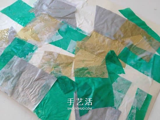 简单又很有创意 手工圣诞树贺卡的设计制作 -  www.shouyihuo.com