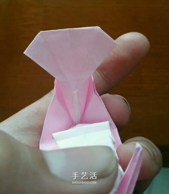 扬帆帆船的折法图解 折纸古代帆船的步骤图 -  www.shouyihuo.com