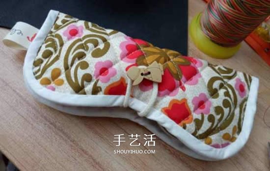 自制眼镜包的方法教程 布艺眼镜包手工制作 -  www.shouyihuo.com