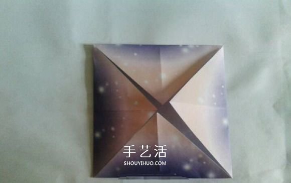 钻石玫瑰折法图解步骤 梦幻钻石玫瑰花折纸 -  www.shouyihuo.com