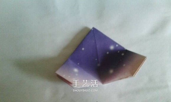 钻石玫瑰折法图解步骤 梦幻钻石玫瑰花折纸 -  www.shouyihuo.com