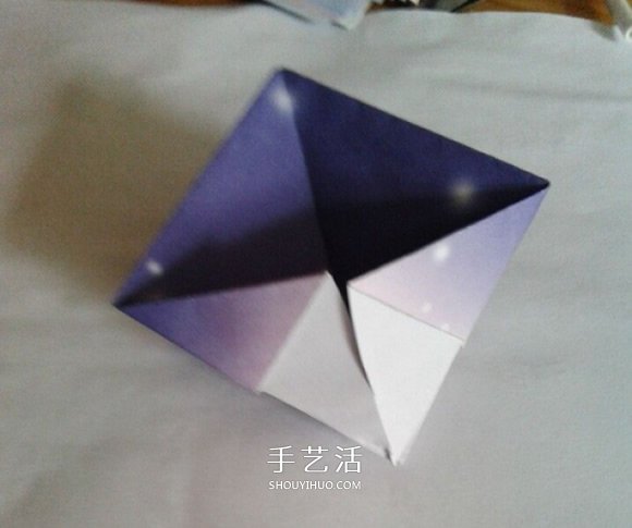 钻石玫瑰折法图解步骤 梦幻钻石玫瑰花折纸 -  www.shouyihuo.com