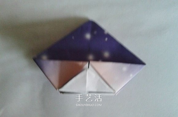 钻石玫瑰折法图解步骤 梦幻钻石玫瑰花折纸 -  www.shouyihuo.com