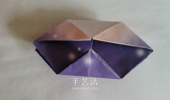 钻石玫瑰折法图解步骤 梦幻钻石玫瑰花折纸 -  www.shouyihuo.com