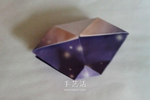 钻石玫瑰折法图解步骤 梦幻钻石玫瑰花折纸 -  www.shouyihuo.com