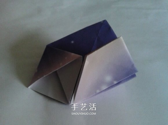钻石玫瑰折法图解步骤 梦幻钻石玫瑰花折纸 -  www.shouyihuo.com