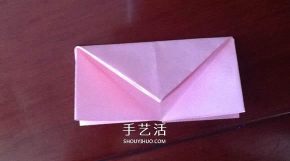 小清新旋转玫瑰的折法 带图解和实拍步骤 -  www.shouyihuo.com