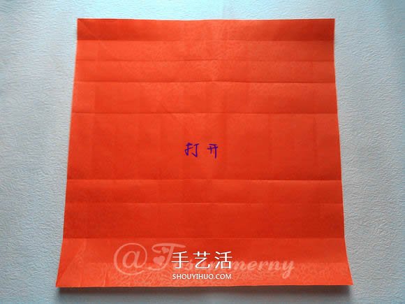 折纸汽车的详细教程 折一辆帅气的敞篷车图解 -  www.shouyihuo.com