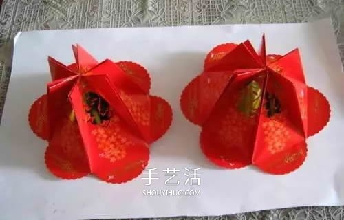 红包怎么做手工 用红包制作新年灯笼的方法 -  www.shouyihuo.com