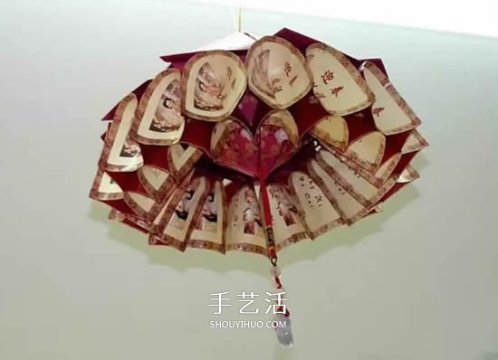 红包走马灯的制作方法 怎么做新年走马灯图解 -  www.shouyihuo.com