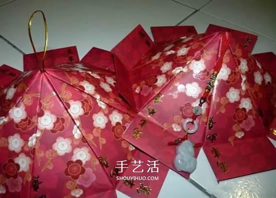 红包走马灯的制作方法 怎么做新年走马灯图解 -  www.shouyihuo.com