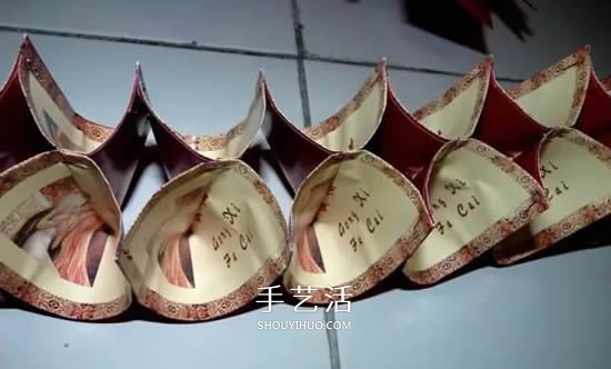 红包走马灯的制作方法 怎么做新年走马灯图解 -  www.shouyihuo.com