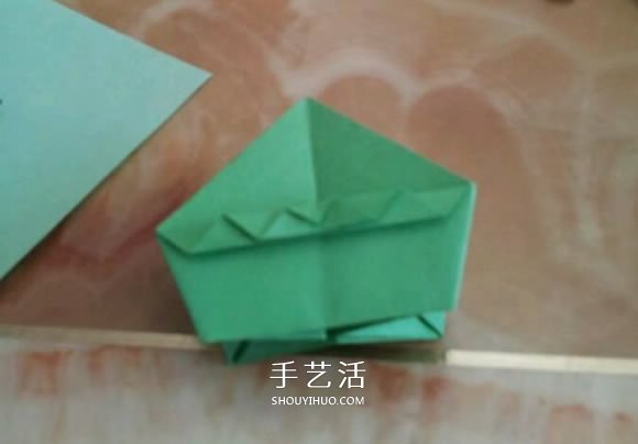 简单手工折纸盒子图解 漂亮的正方形纸盒折法 -  www.shouyihuo.com