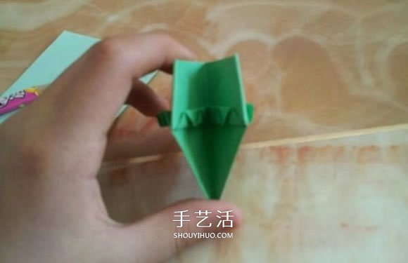 简单手工折纸盒子图解 漂亮的正方形纸盒折法 -  www.shouyihuo.com