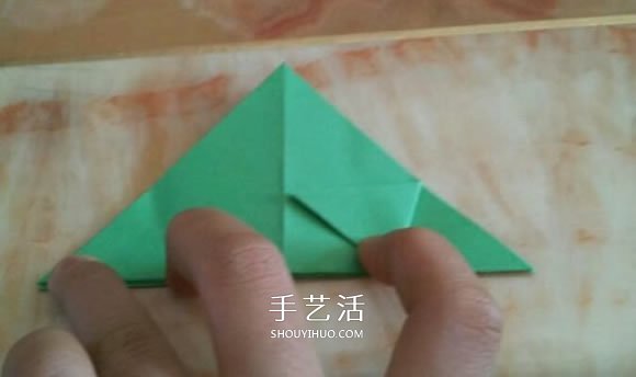 简单手工折纸盒子图解 漂亮的正方形纸盒折法 -  www.shouyihuo.com