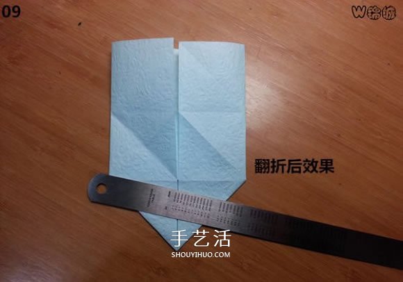 卡通天使的折纸教程 手工折可爱的天使图解 -  www.shouyihuo.com