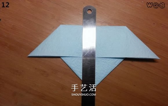卡通天使的折纸教程 手工折可爱的天使图解 -  www.shouyihuo.com