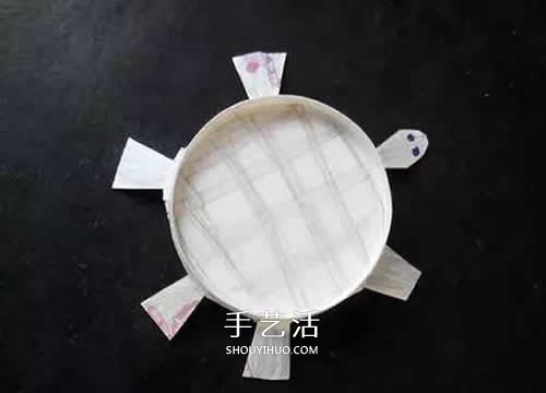 一次性纸杯小制作教程 最简单做小乌龟的方法 -  www.shouyihuo.com