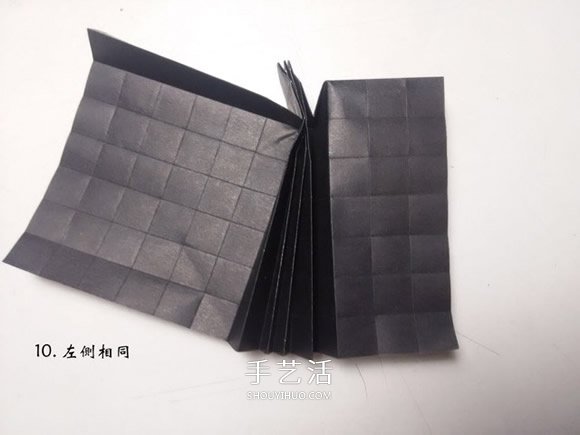 折纸蝴蝶的详细步骤图 手工菜粉蝶的折法图解 -  www.shouyihuo.com