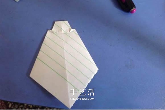有创意纸盒/纸篮折纸图解 衬衫领带很可爱！ -  www.shouyihuo.com