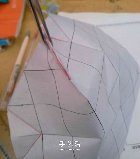 罗斯巴德玫瑰花的折法 折纸卷心福山的步骤图 -  www.shouyihuo.com