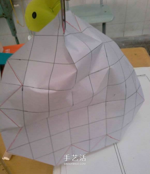 罗斯巴德玫瑰花的折法 折纸卷心福山的步骤图 -  www.shouyihuo.com