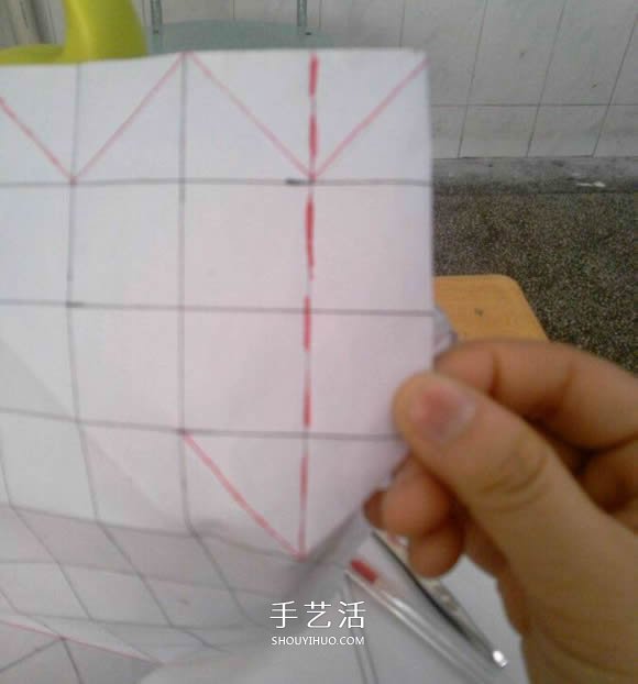 罗斯巴德玫瑰花的折法 折纸卷心福山的步骤图 -  www.shouyihuo.com