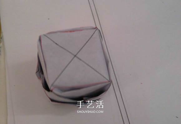 罗斯巴德玫瑰花的折法 折纸卷心福山的步骤图 -  www.shouyihuo.com