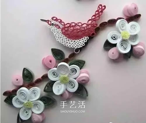 精美衍纸艺术作品图片 让人恨不得自己动手做 -  www.shouyihuo.com
