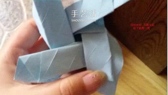 卷心川崎玫瑰折法图解 详细川崎卷心玫瑰折法 -  www.shouyihuo.com