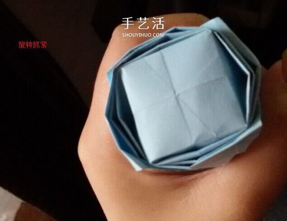 卷心川崎玫瑰折法图解 详细川崎卷心玫瑰折法 -  www.shouyihuo.com