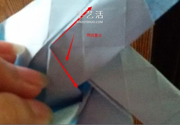 卷心川崎玫瑰折法图解 详细川崎卷心玫瑰折法 -  www.shouyihuo.com