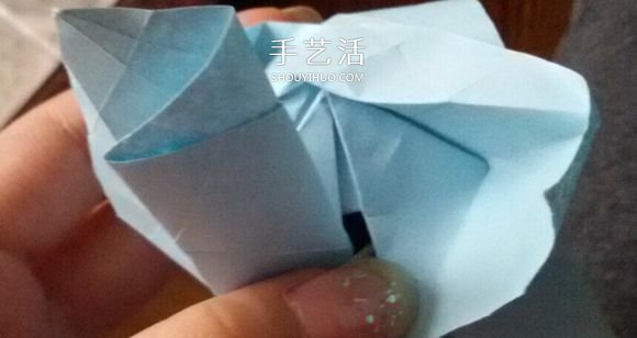 卷心川崎玫瑰折法图解 详细川崎卷心玫瑰折法 -  www.shouyihuo.com