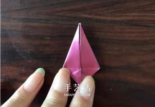 多张纸折花的方法图解 立体八瓣花的折法步骤 -  www.shouyihuo.com