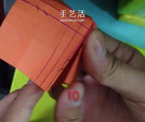 详细折纸玫瑰教程 可爱手指玫瑰花的折法图解 -  www.shouyihuo.com