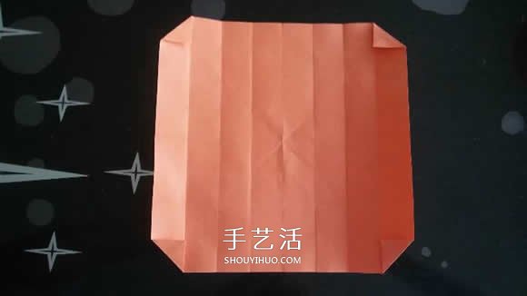 玫瑰纸盒的折法图解 情人节玫瑰礼品盒折纸 -  www.shouyihuo.com