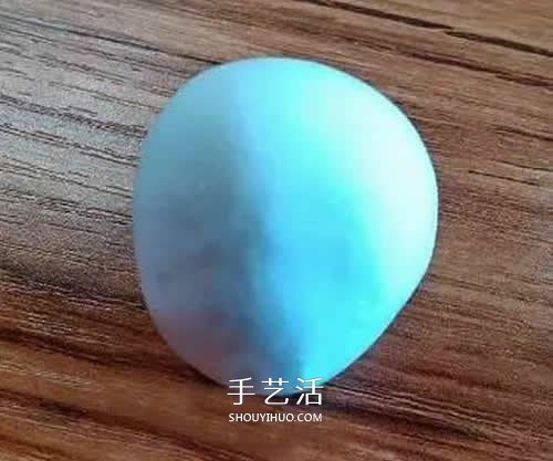抱胡萝卜的小白兔超轻粘土手工制作图解 -  www.shouyihuo.com