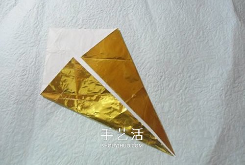 HTQ蝴蝶基本型的折纸方法 木有整形的步骤！ -  www.shouyihuo.com