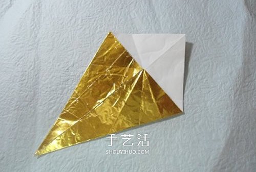 HTQ蝴蝶基本型的折纸方法 木有整形的步骤！ -  www.shouyihuo.com