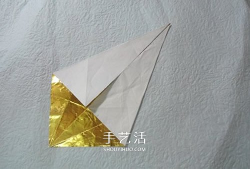 HTQ蝴蝶基本型的折纸方法 木有整形的步骤！ -  www.shouyihuo.com